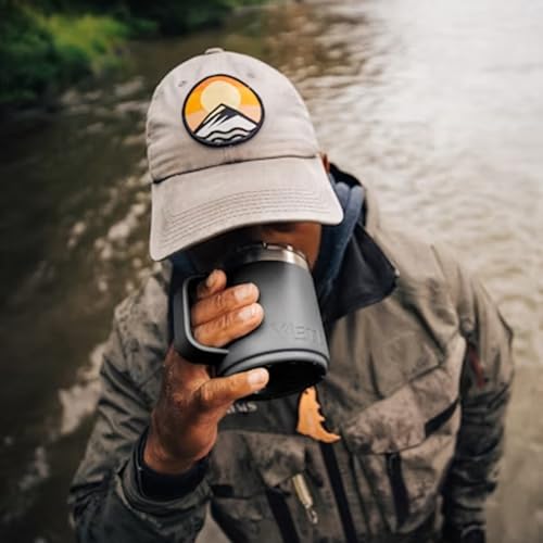 YETI Rambler 10 oz Stackable Mug, Vacuum Insulated, Stainless Steel with MagSlider Lid, Stainless