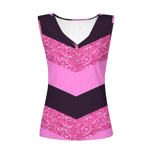 Womens' Crewneck Sleeveless Summer Crewneck Tanks Casual Loose Fit Basic Shirts Racerback Loose Fit Yoga Shirts