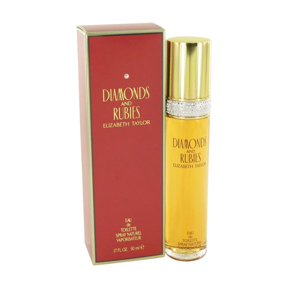 Diamonds & Rubies Perfume By Elizabeth Taylor Eau De Toilette Spray1.7 Oz (Pack of 4)