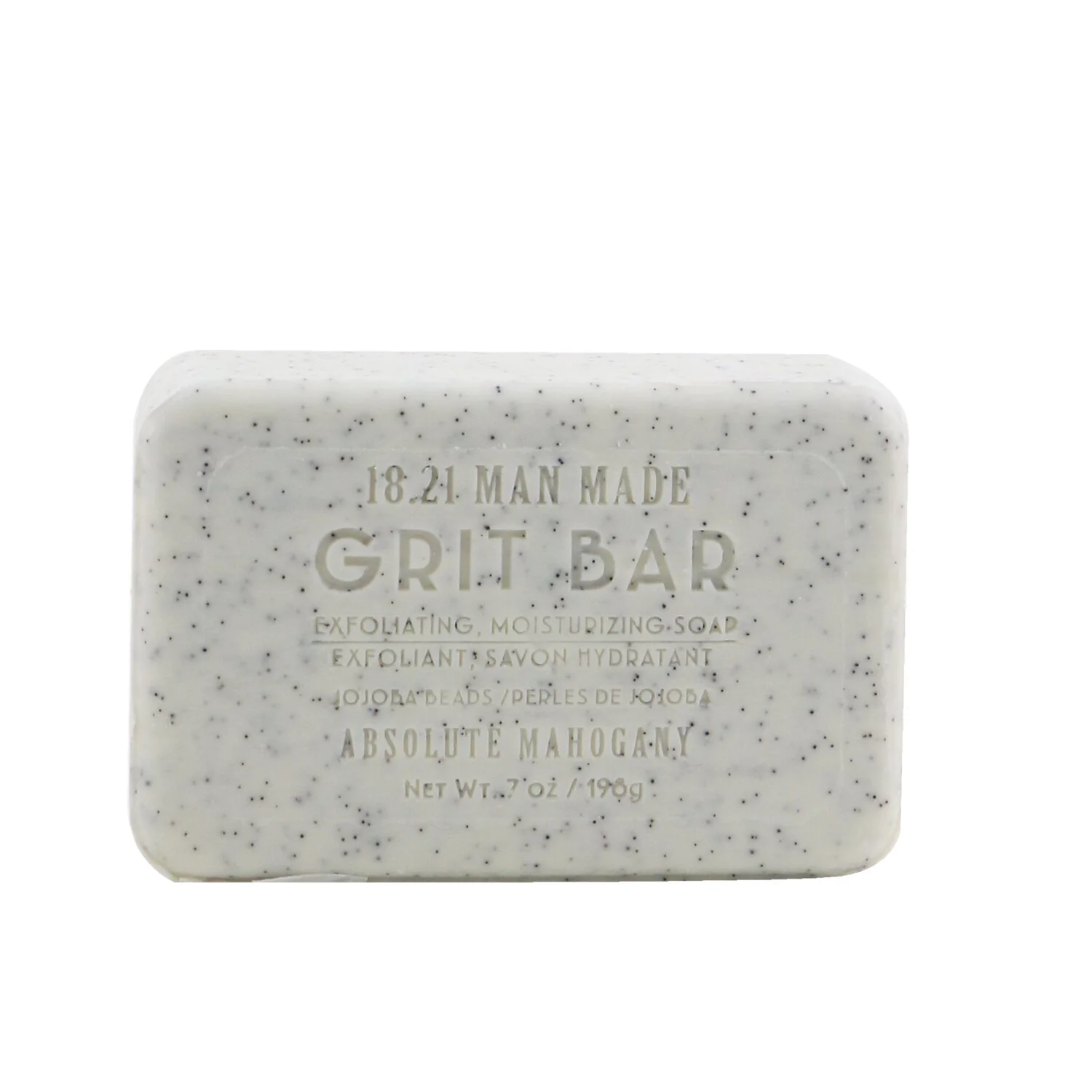 18.21 Man Made Grit Bar - Exfoliating, Moisturizing Soap - # Absolute Mahogany  198g/7oz