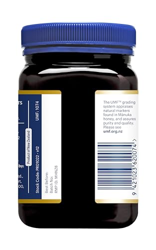 Manuka Health UMF 13+/MGO 400+ Manuka Honey (250g/8.8oz), Superfood, Authentic Raw Honey from New Zealand