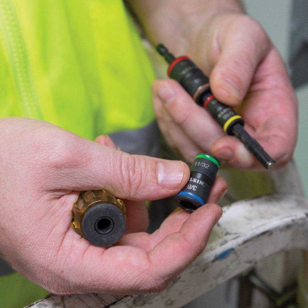 Klein Tools 32907 7 in 1 Impact Flip Socket Set