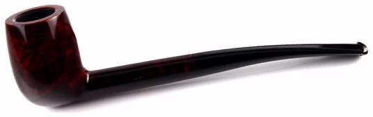 Savinelli Bing's Favorite Walnut Smoking Pipe Black Lucite Mouthpiece - 5250K