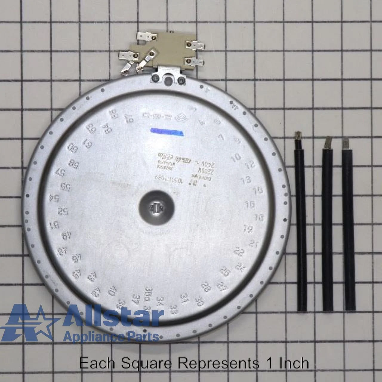 Whirlpool Range/Stove/Oven Radiant Surface Element W10823707