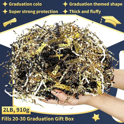 2lb Christmas Basket Stuffers Metallic Red Green Crinkle Cut Paper Shred Filler Merry Christmas Tree Snowflake Elk Confetti Packaging Raffia Stuffers