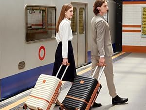 Joyway Expandable Carry on Luggage Sets Airline Approved, Lightweight Hard Shell 20 Inch Carry-on Suitcase with Spinner Wheels