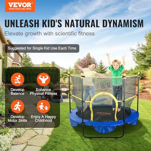 VEVOR Trampoline Indoor Outdoor Trampoline
