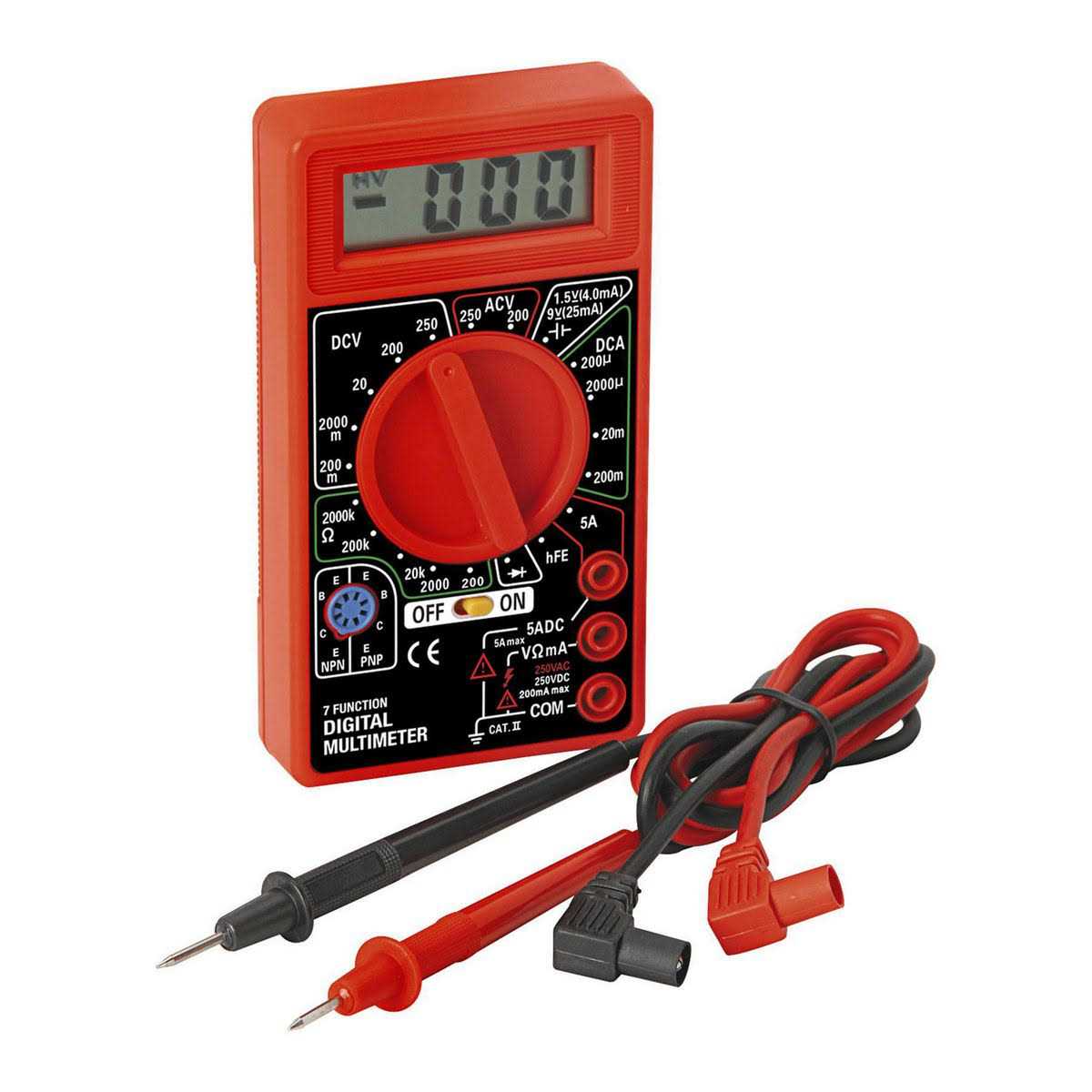 7-Function Digital Multimeter - Shop Hardware Tools Online Store