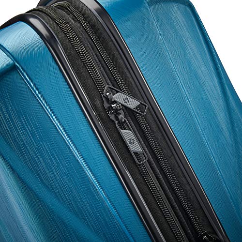 Samsonite Centric 2 Hardside Expandable Luggage with Spinner Wheels, Black, Carry-On 20-Inch