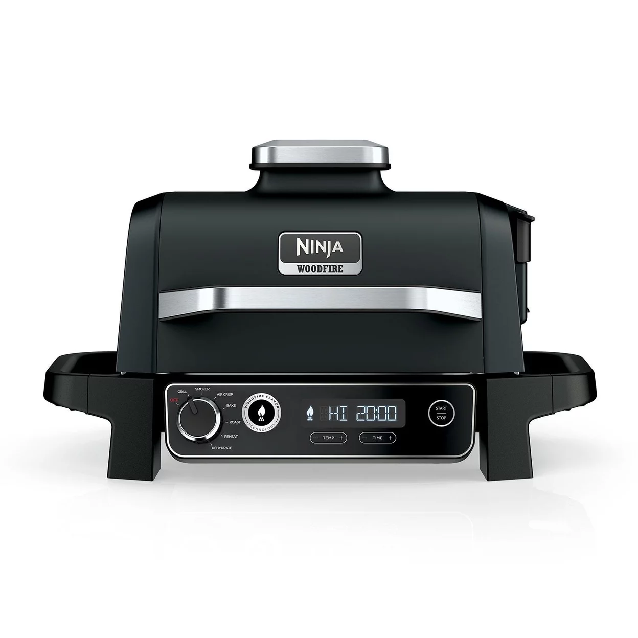 Ninja Woodfire Outdoor Grill & Smoker, OG705A, 7-in-1 Master Grill