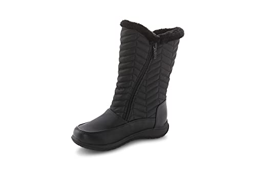 totes Women's Winter, Rain & Snow Boots Insulated Warm Fur-Lined, Tall Mid-Calf Height