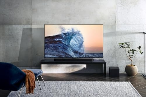 SAMSUNG Q990D 11.1.4ch Soundbar w/Wireless Dolby Atmos Audio, Rear Speaker Included, Q-Symphony, SpaceFit Sound Pro, Adaptive Sound, Game Mode Pro with Alexa Built-in, HW-Q990D/ZA
