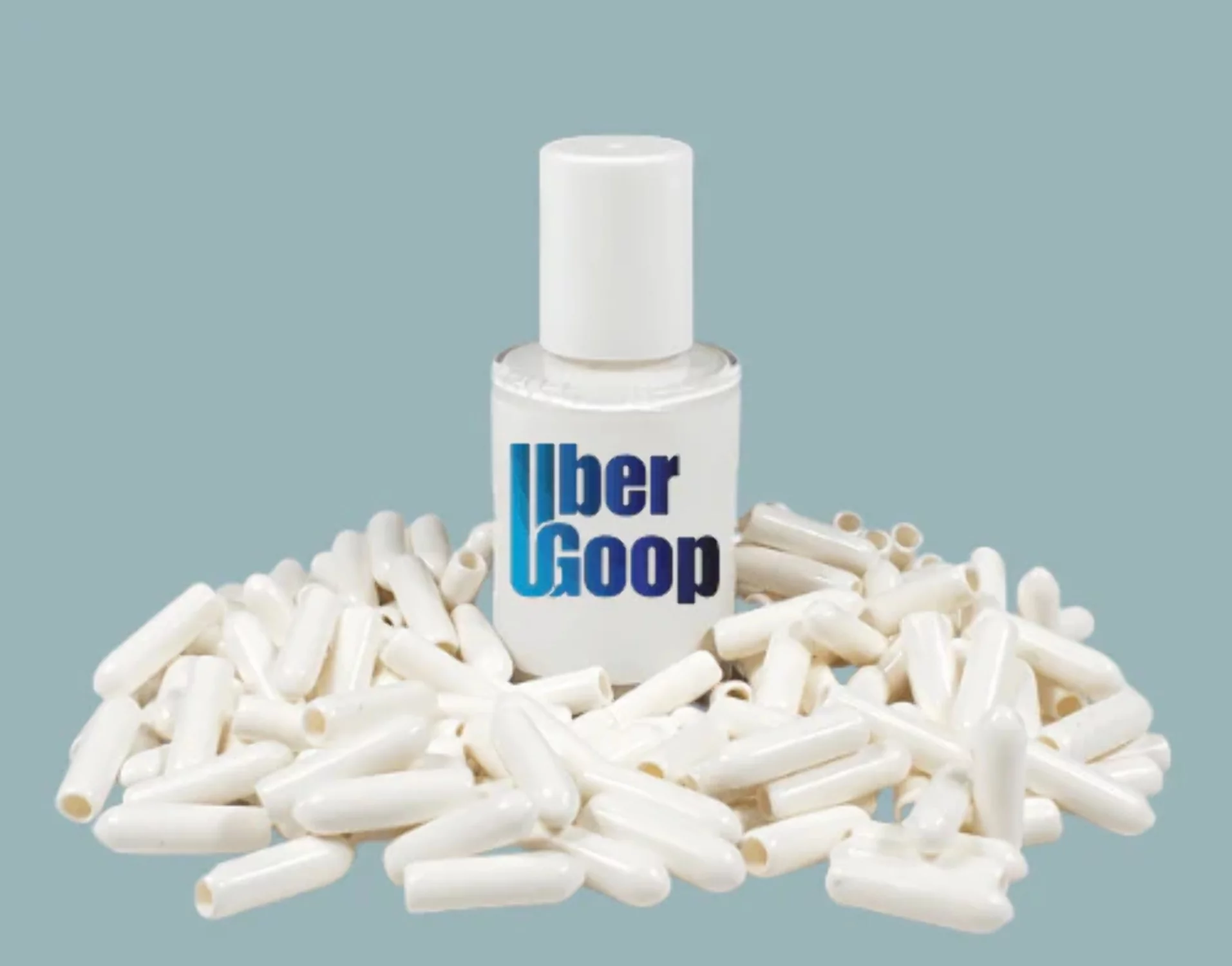 Uber Goop™ White Dishwasher Rack Repair Coating Kit w/150 caps - 1 oz (NEW SIZE)
