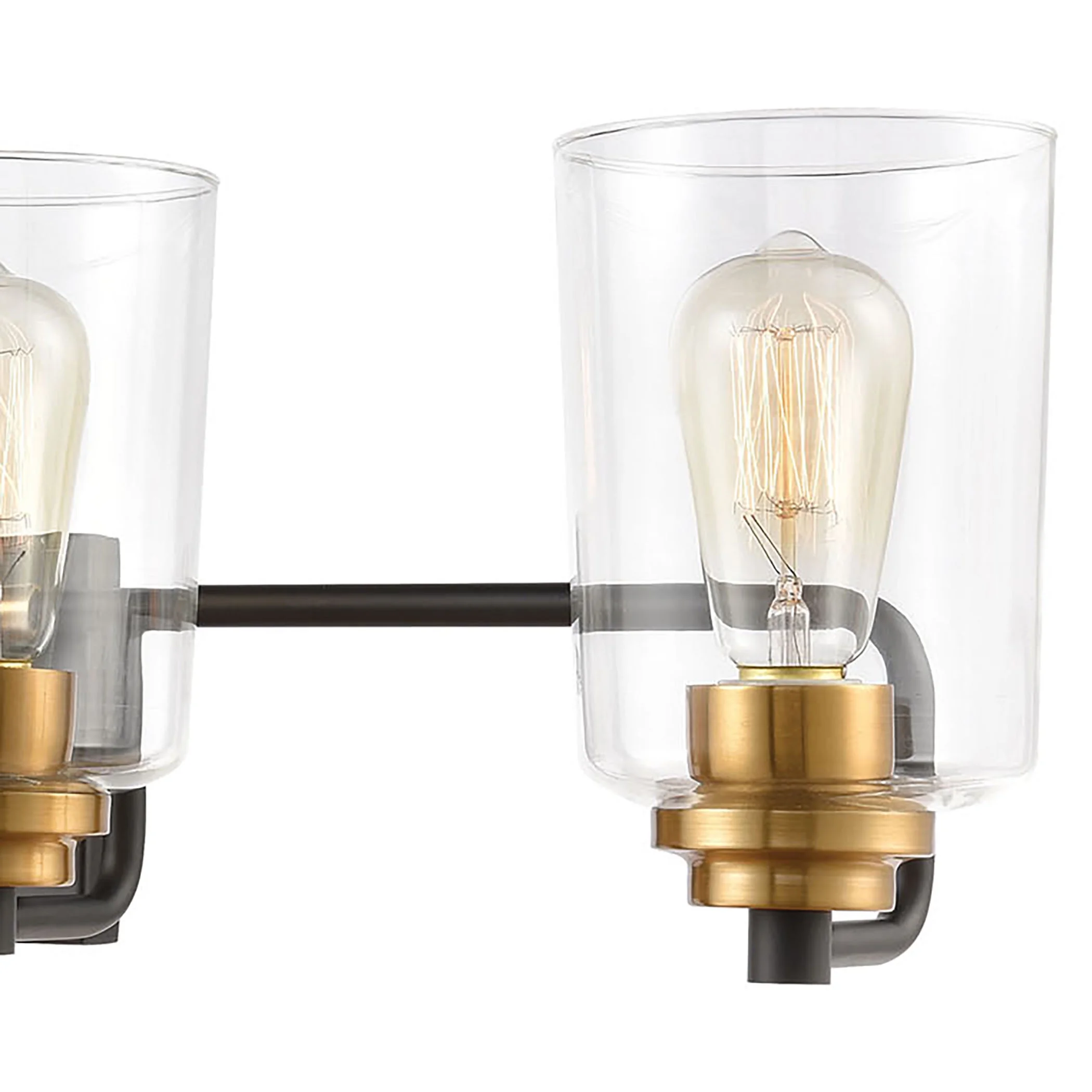 Elk Home 32-Inch Wide Robins Vanity Light, Transitional, Matte Black