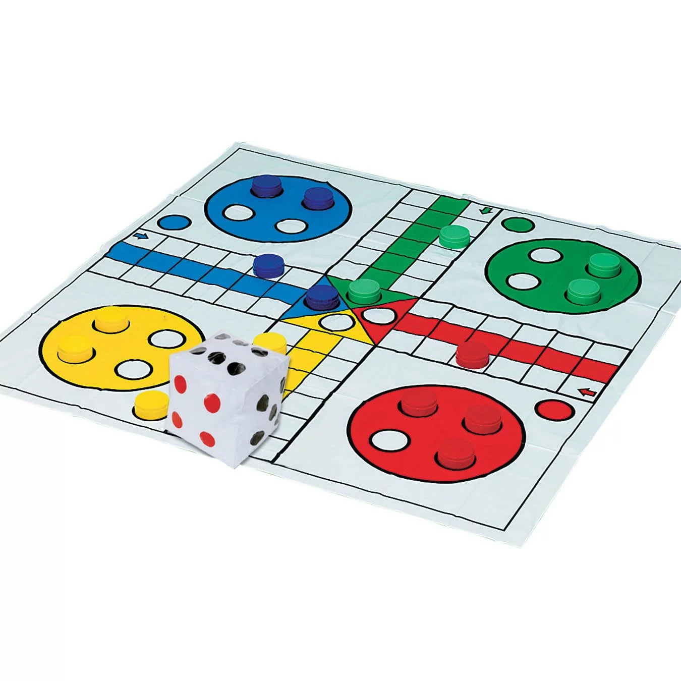 S&S Worldwide Jumbo Ludo Game. Kids will Love Giant 40