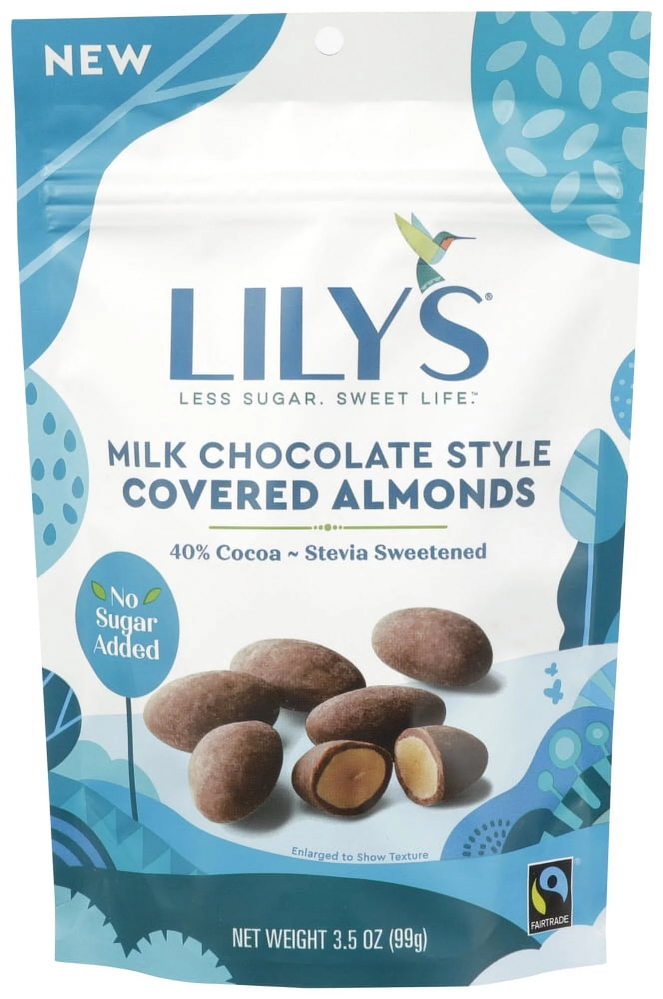 Lily'S Sweets Covred Almond Milk Chocolate Stevia, 3.5 oz Pack Of 12