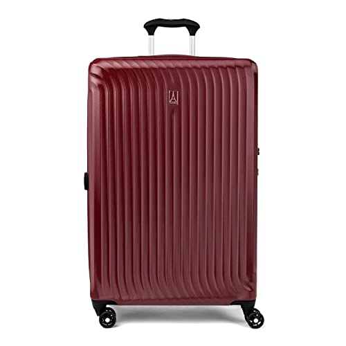 Travelpro Maxlite Air Hardside Expandable Carry on Luggage, 8 Spinner Wheels, Lightweight Hard Shell Polycarbonate Suitcase, Shadow Grey, Carry On 21-Inch