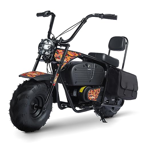 Oryxearth 36V 1000W Electric Dirt Bike for Kids & Teens, 2-Speed (15.5/22 MPH) Off-Road Motorcycle, 60 Min Ride Time, 185 lbs Max Load, 2 Storage Bags, Dark Red