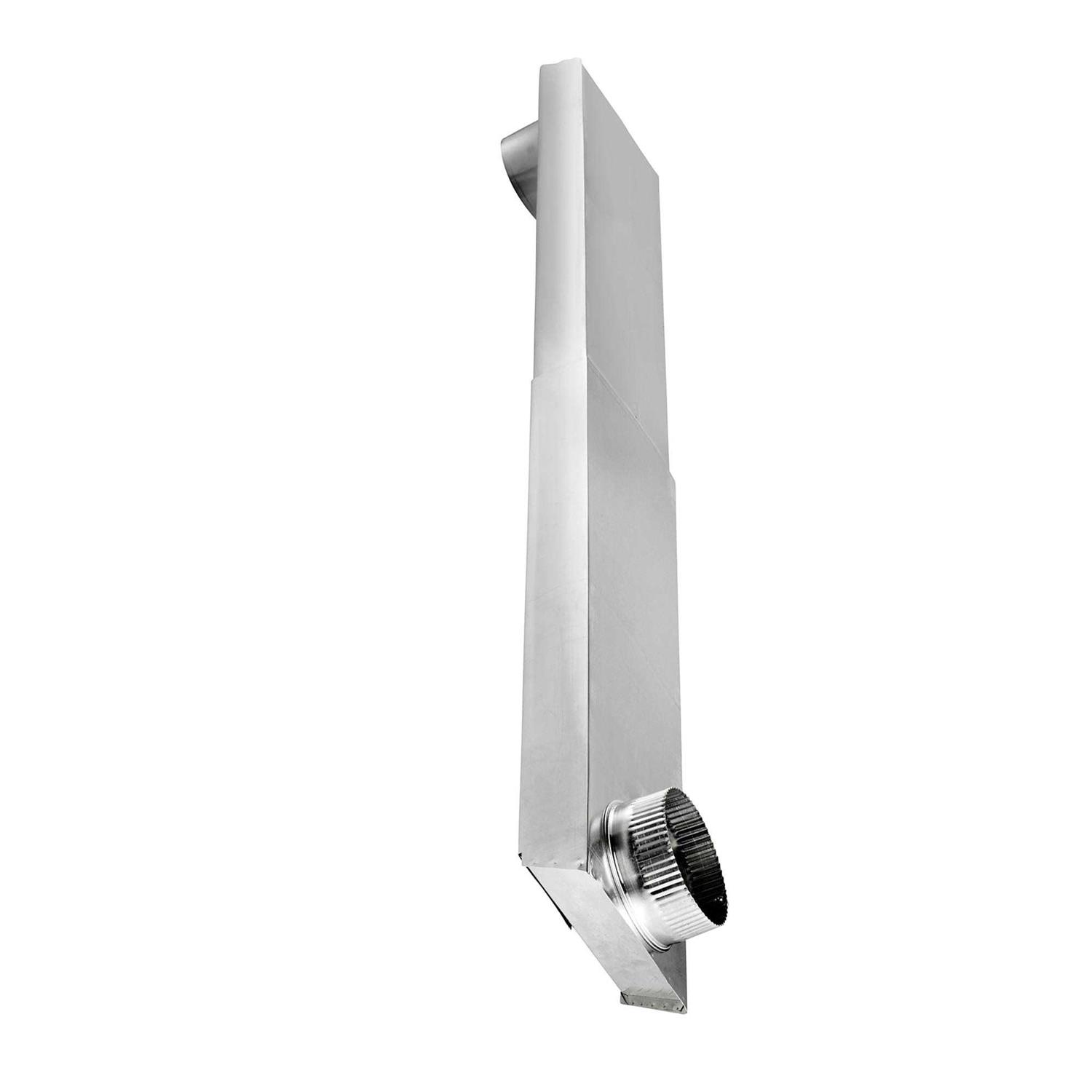 Lambro TiteFit 90 Degree Rectangular Aluminum Dryer Duct