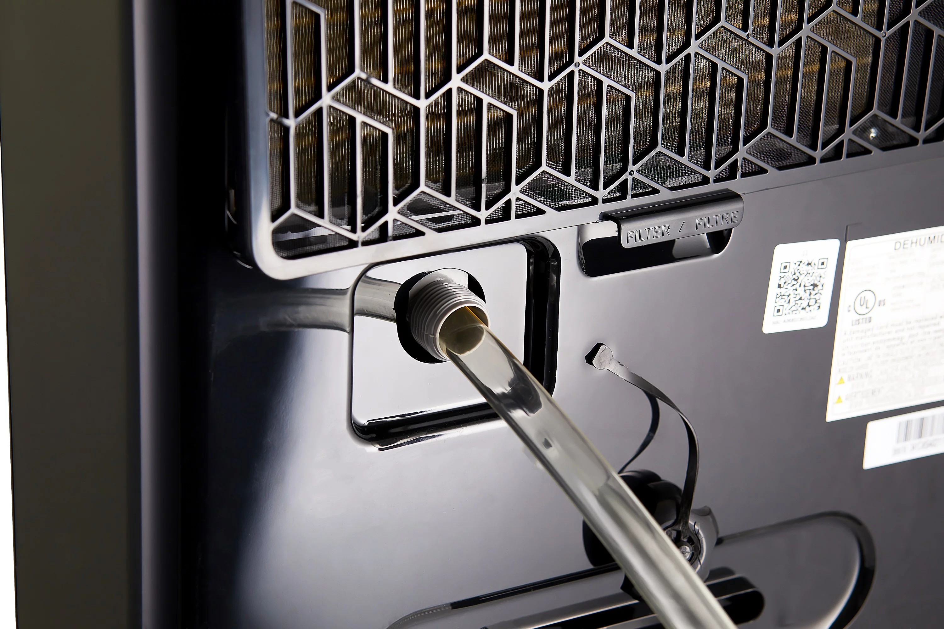 Midea 50-Pint Smart Dehumidifier with Pump - Wet Rooms, Energy Star, Black, MAD50PS1WBL