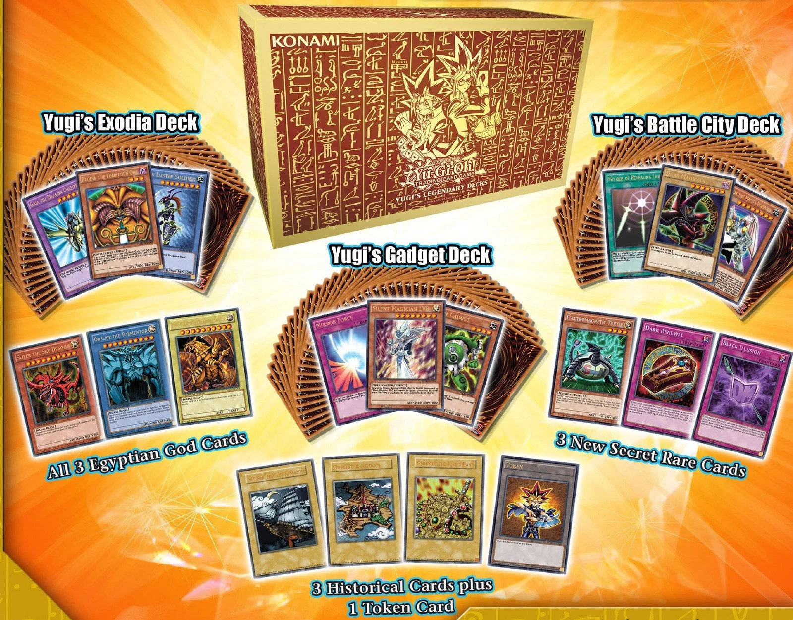Yu-Gi-Oh Yugis Legendary Decks Structure Decks