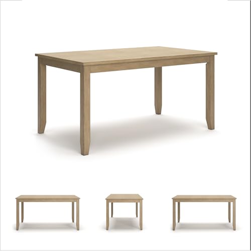 Signature Design by Ashley Caitbrook Rustic 7 Piece Dining Set, Include Table and 6 Chairs, Gray