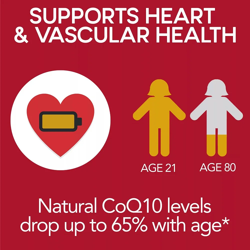 Qunol Mega CoQ10 100 mg 120 Softgels