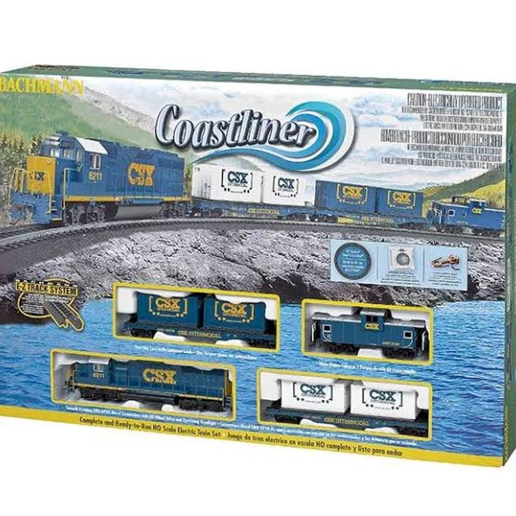 Bachmann Trains Coastliner - HO Scale Ready to Run Electric Train Set