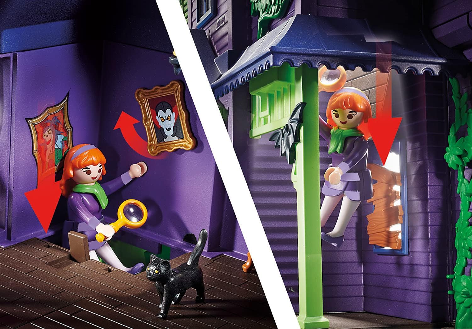 Playmobil Scooby-DOO! Adventure in The Mystery Mansion Playset