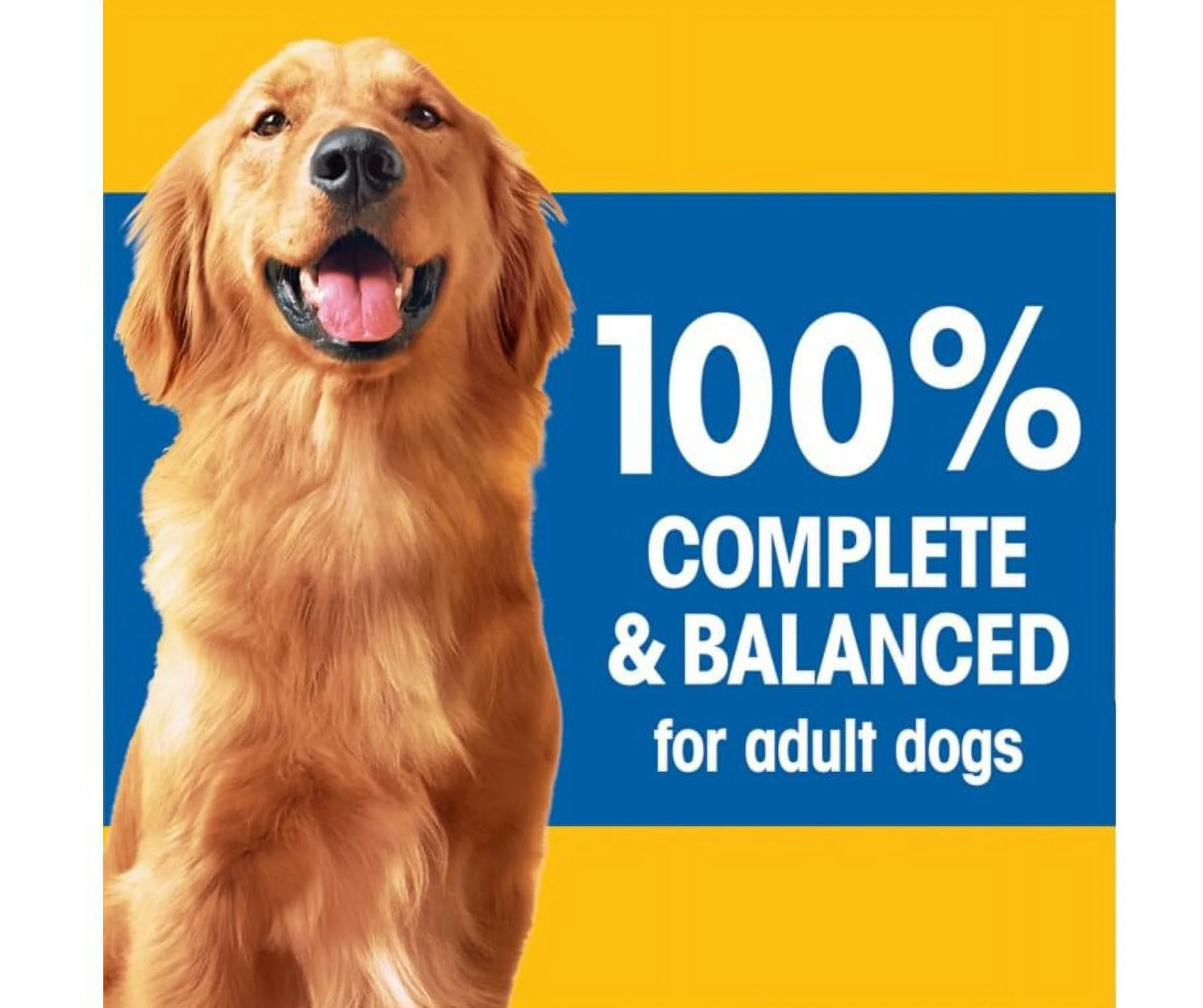 Pedigree Complete Nutrition Adult Grilled Steak and Vegetable Flavor Dry Dog Food 44 lb