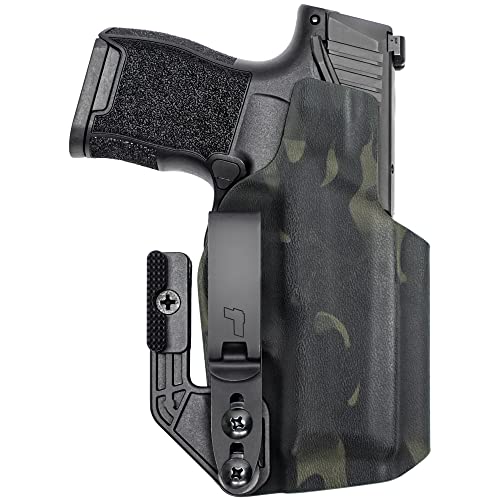 Tulster Oath IWB Holster fits: Sig P365 / P365X / SAS | Optic Compatible Inside The Waistband Appendix Concealed Carry Kydex Holster