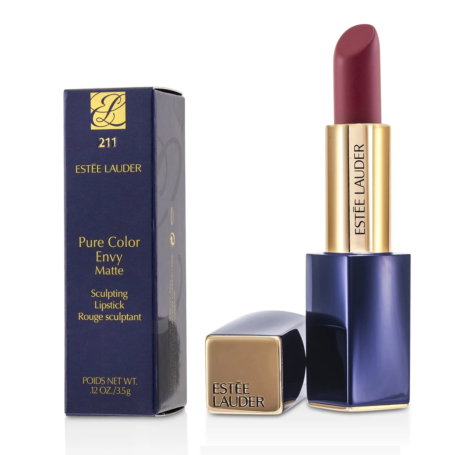 Estee Lauder Pure Color Envy Matte Sculpting Lipstick - # 211 Aloof  3.5g/0.12oz
