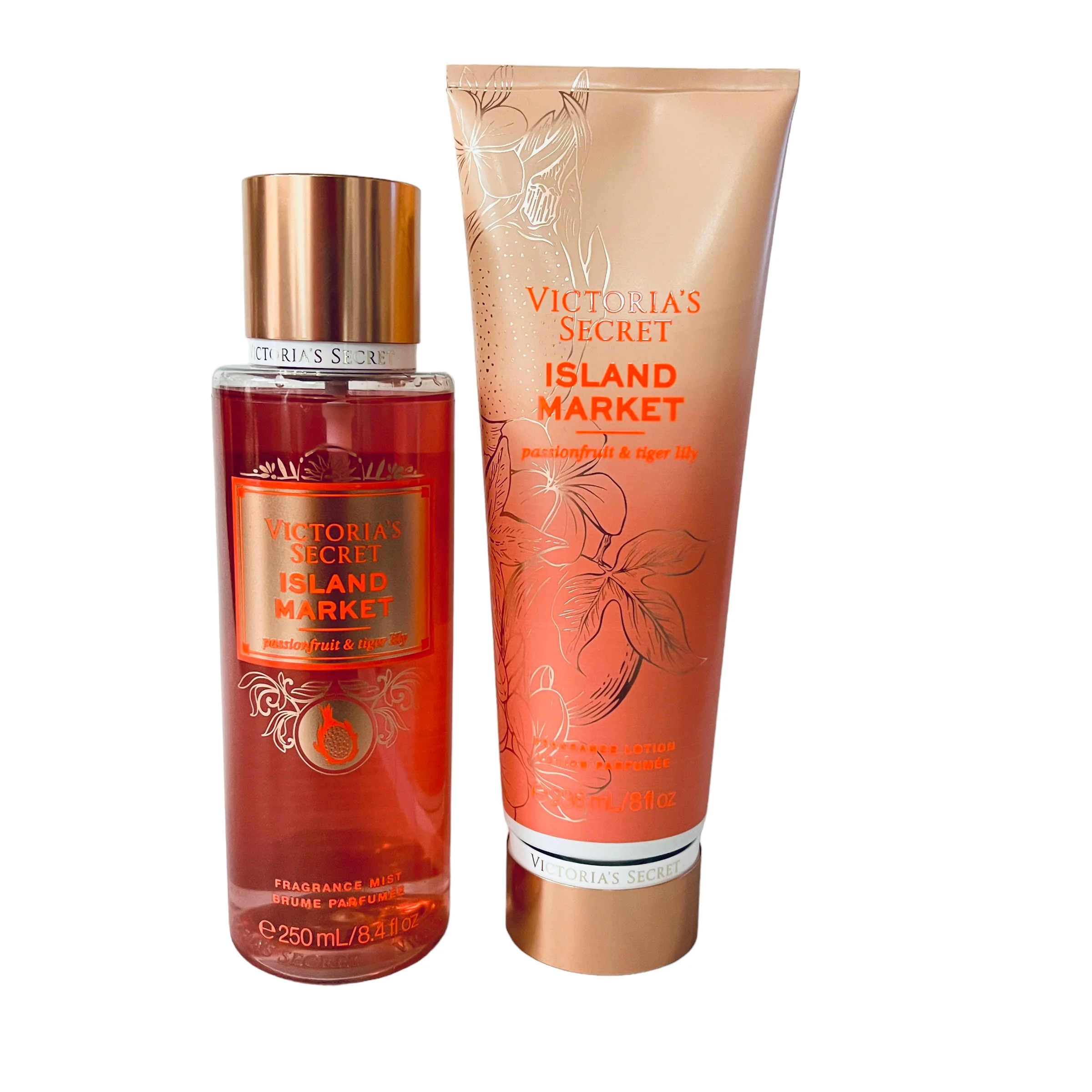 Victoria's Secret Island Market Fragrance Mist & Body Lotion Set