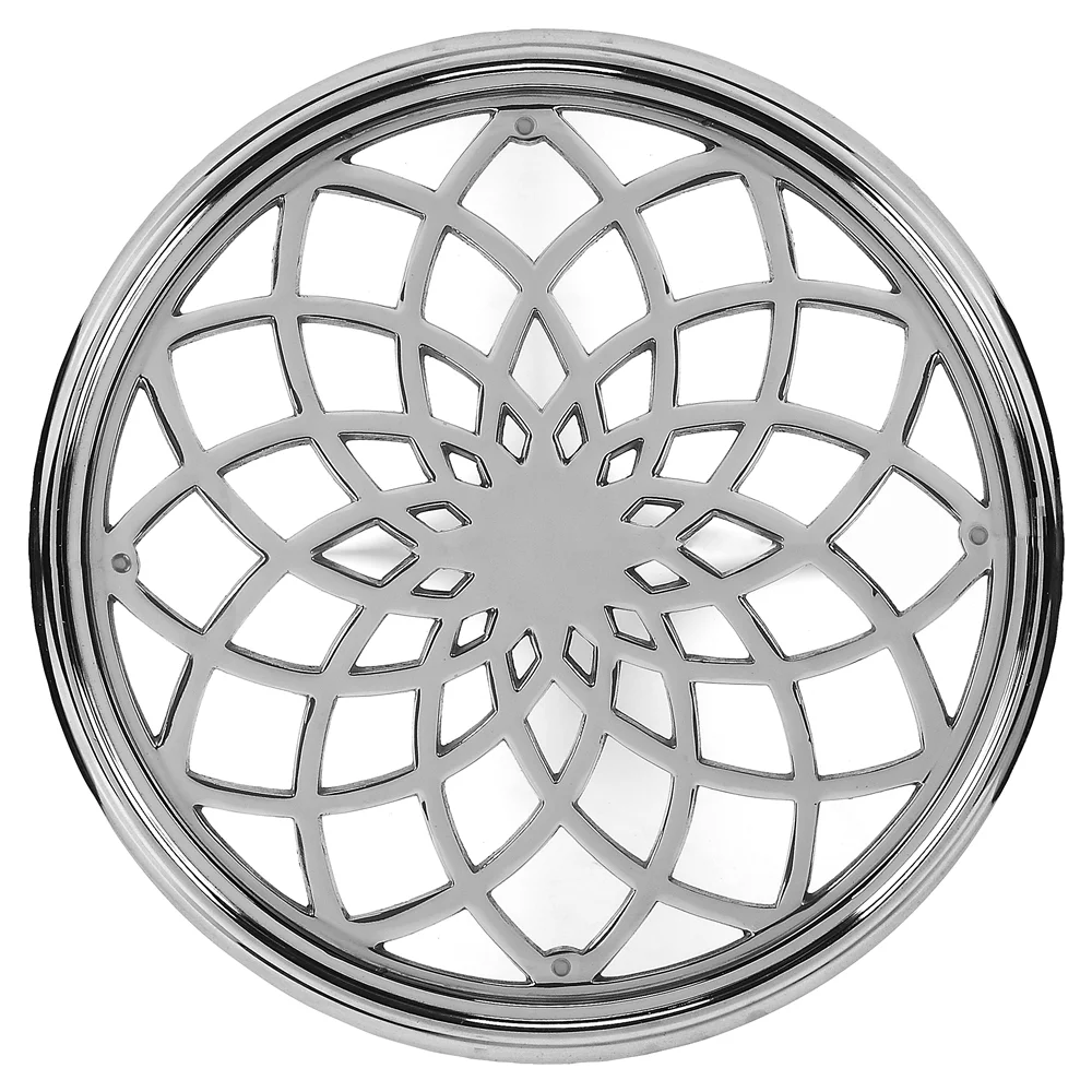 Butler Specialty Modern Expressions Glass Top Accent Table in Silver