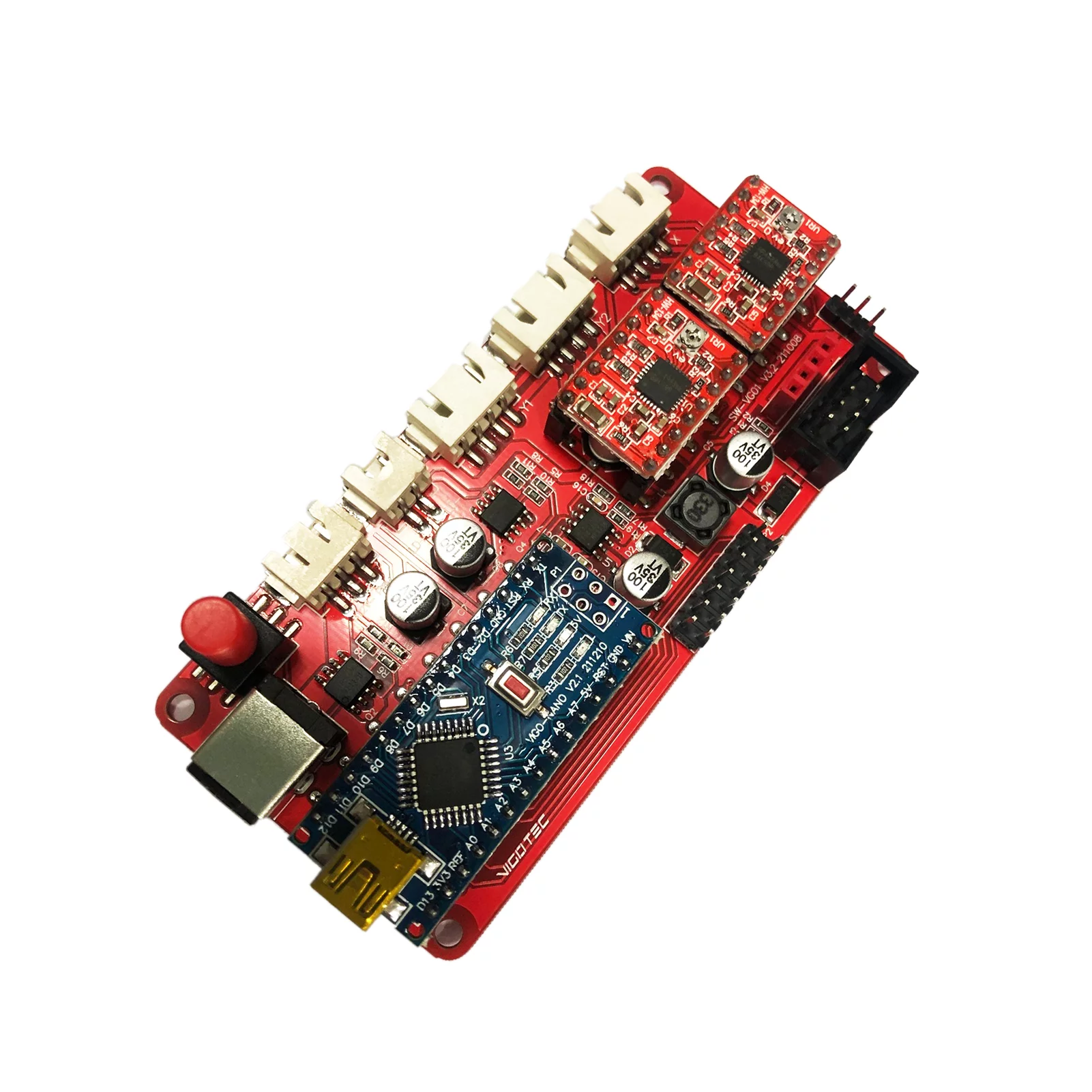 Andoer Premium Material 12V DIY Woodworking Engraver Control Board for Stepper Motor Engraving Machine