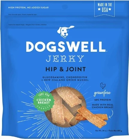 24 oz Dogswell Jerky Hip & Joint Dog Treats