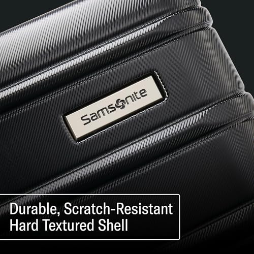 Samsonite Omni 2 Hardside Expandable Luggage with Spinner Wheels, 2-Piece Set (19/24), Lagoon Blue