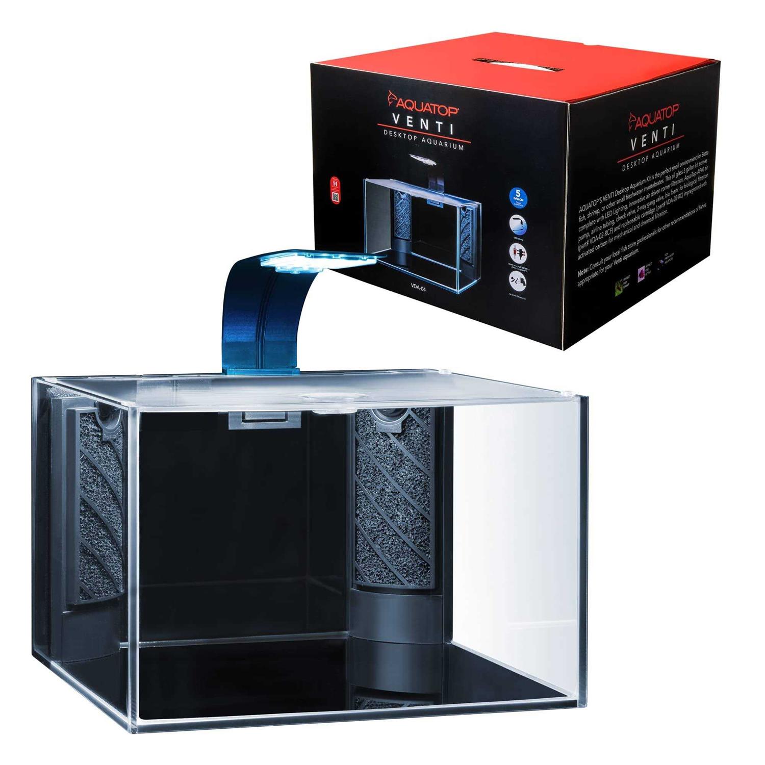 Aquatop Venti Desktop Aquarium Kit - Pet Supplies online store