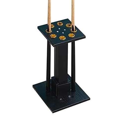 Floor-Standing Pool Cue Rack - Holds 8 Cues, Durable MDF Billiard Stick Holder, Easy to Install, Perfect for Home, Club, School & Billiard Room Organization