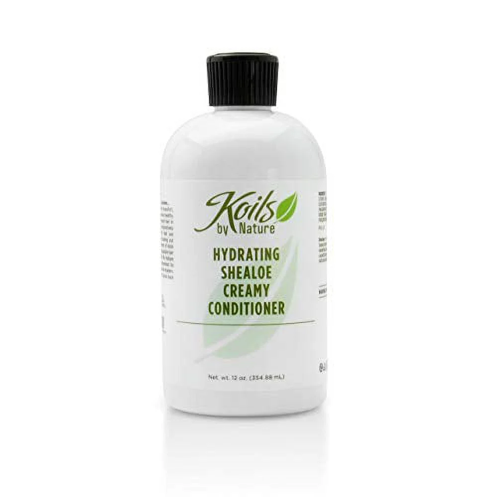 Koils By Nature Hydrating Shea Aloe Creamy Conditioner, 12 oz
