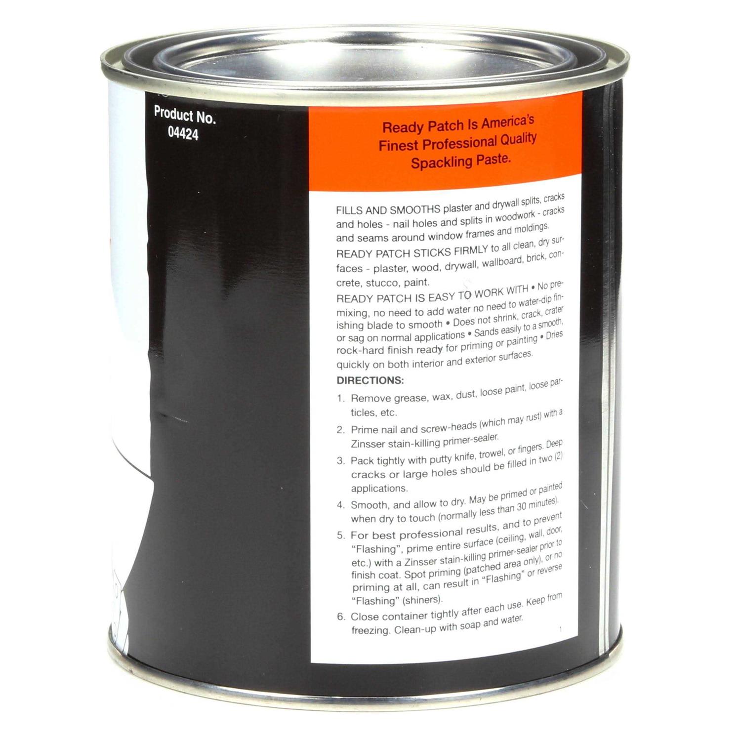 Zinsser Ready Patch Spackling Compound