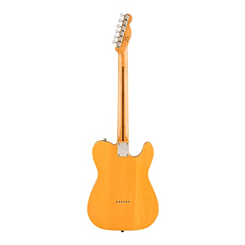 Squier Classic Vibe 70s Thinline Telecaster Electric Guitar, with 2-Year Warranty, Natural, Maple Fingerboard