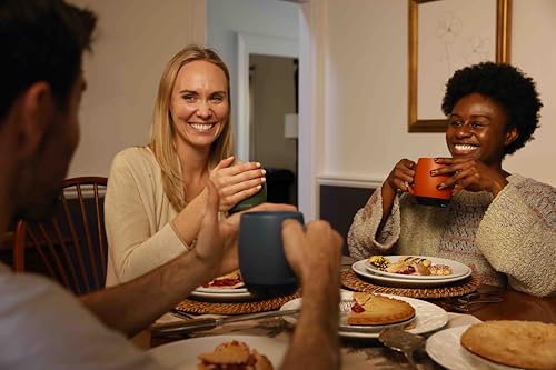 Nextmug - Temperature-Controlled, Self-Heating Coffee Mug (Burgundy - 14 oz.)