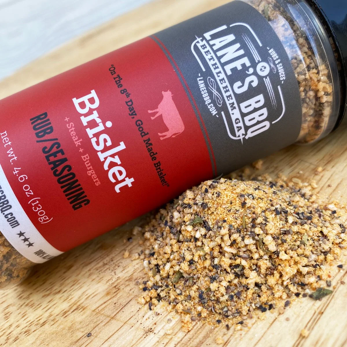 Lane's Brisket Rub | Sugar-free Brisket Rub | Beef Seasoning - 2lb