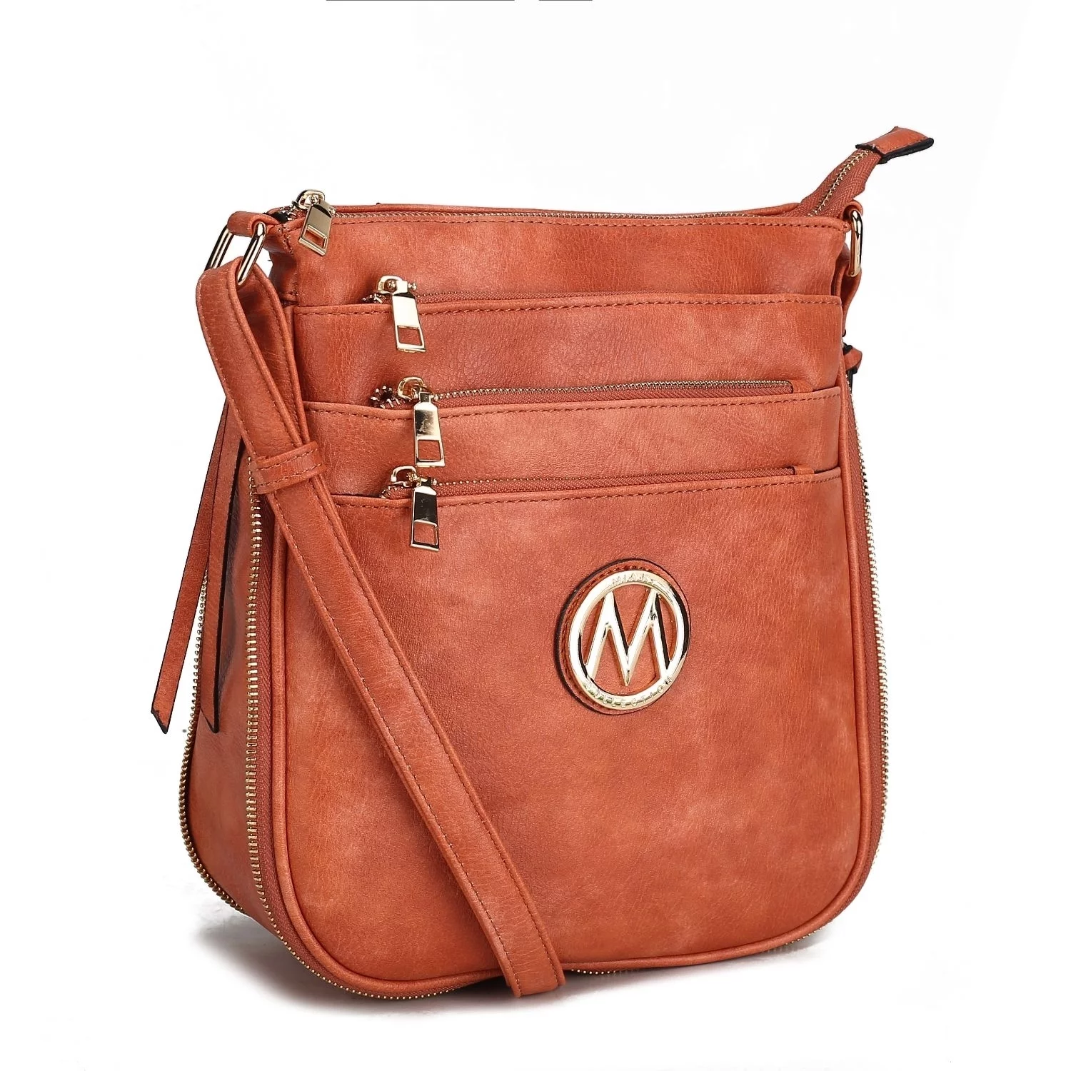 MKF Collection by Mia K. Salome Expandable Multi-Compartment Crossbody Bag