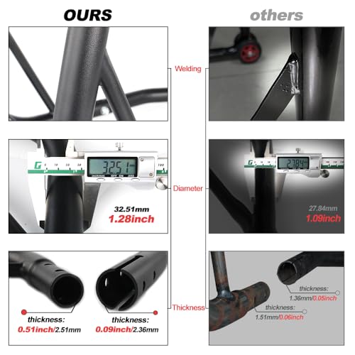 Xitomer 450lbs Universal Motorcycle Rear Stand Wheel Lift Stands, Spool-Style Lift Stand Universal Paddock Stand Powersports Stands Heavy Duty Paddock Stand