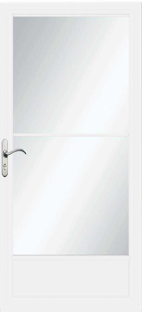 Pella 9099617 Select Satin Nickel Storm Door Matching Handleset