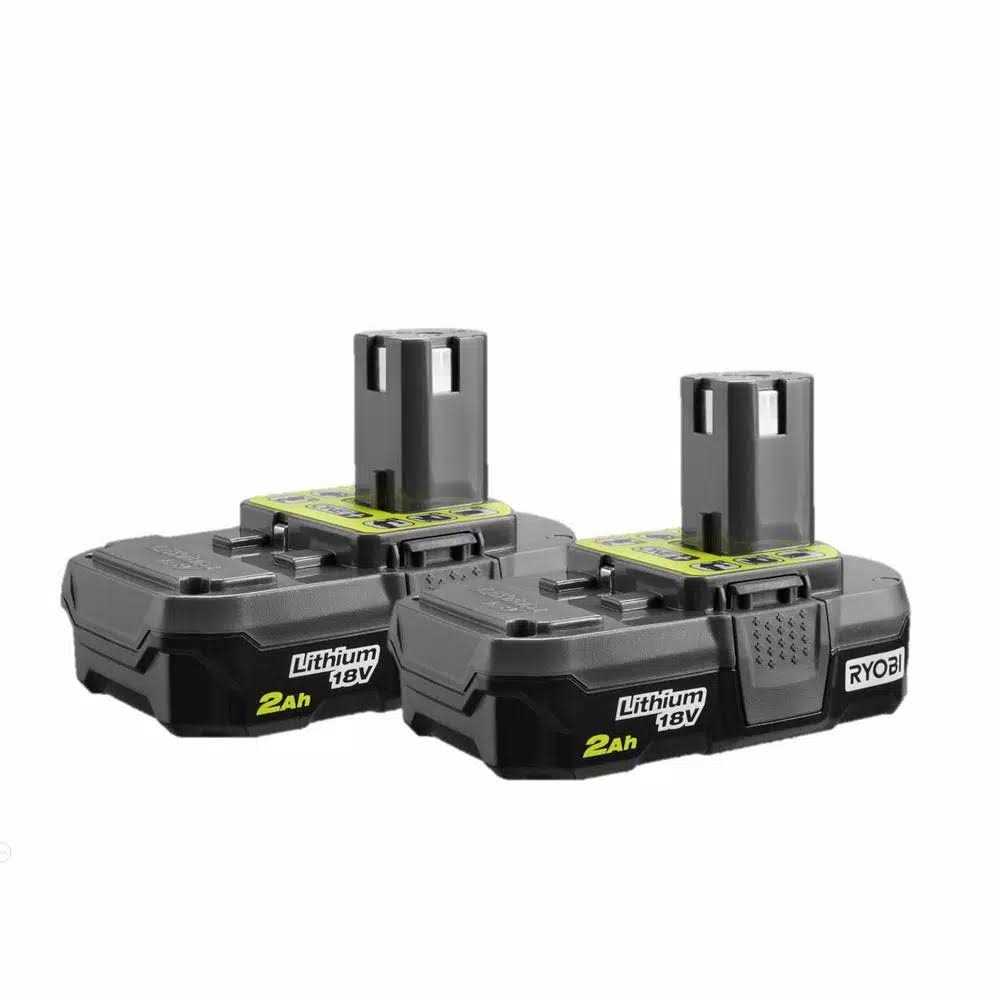 Ryobi P161 18-Volt ONE+ 2.0 Ah Lithium-Ion Compact Battery