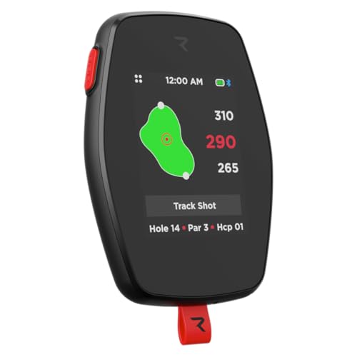 Hand+ Handheld Golf GPS Device, Shot Tracker, Record Shots, Club, GIR, Fairways, Putts, Golf Distance Range Finder, Touch Screen, 42,000+ Courses, Green View, Pin Positioning, Magnetic, Free App, IPX7