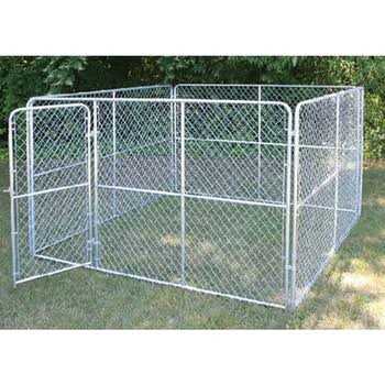 Stephens Pipe & Steel LLC Dog Kennel System Gold Series 10 x 10 x 6-ft. DKA11010 - Pet Supplies online store